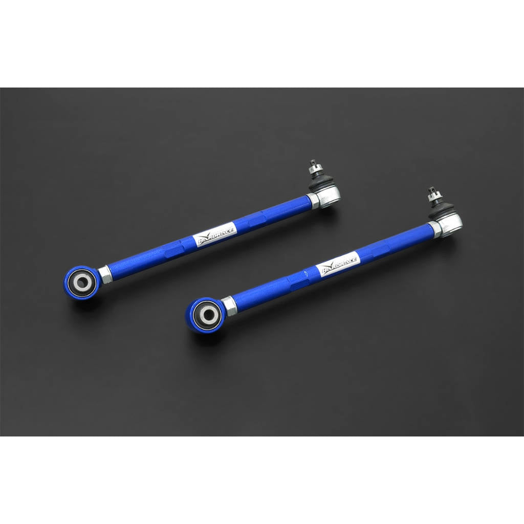 HARDRACE Q1431 Adjustable Rear Lower Arm (Harden Rubber), 2pcs for SUZUKI Cappuccino 1991-1997 Photo-0