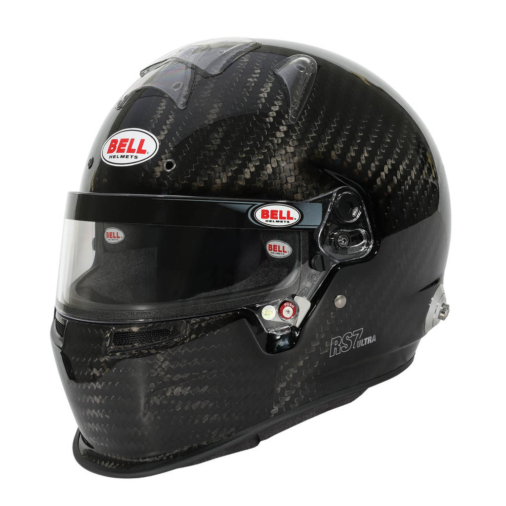 BELL 1204A67 Full-Face Helmet RS7 Carbon Duckbill HANS, FIA 8859-2024 / SA2020, Size 58 (7 1/4) Photo-5