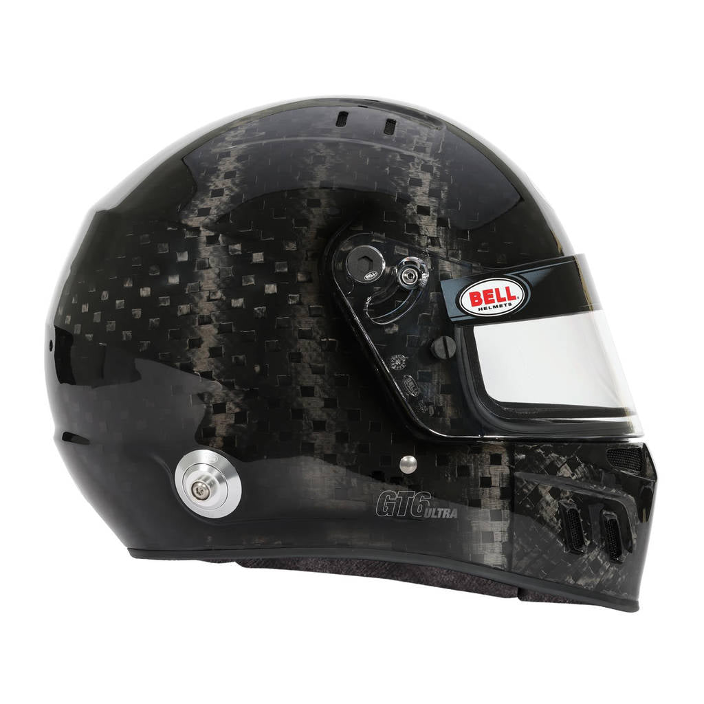 BELL 1239198 Full-Face Helmet GT6 Carbon HANS, FIA 8859-2024 / SA2020, Size 59 (7 3/8) Photo-3