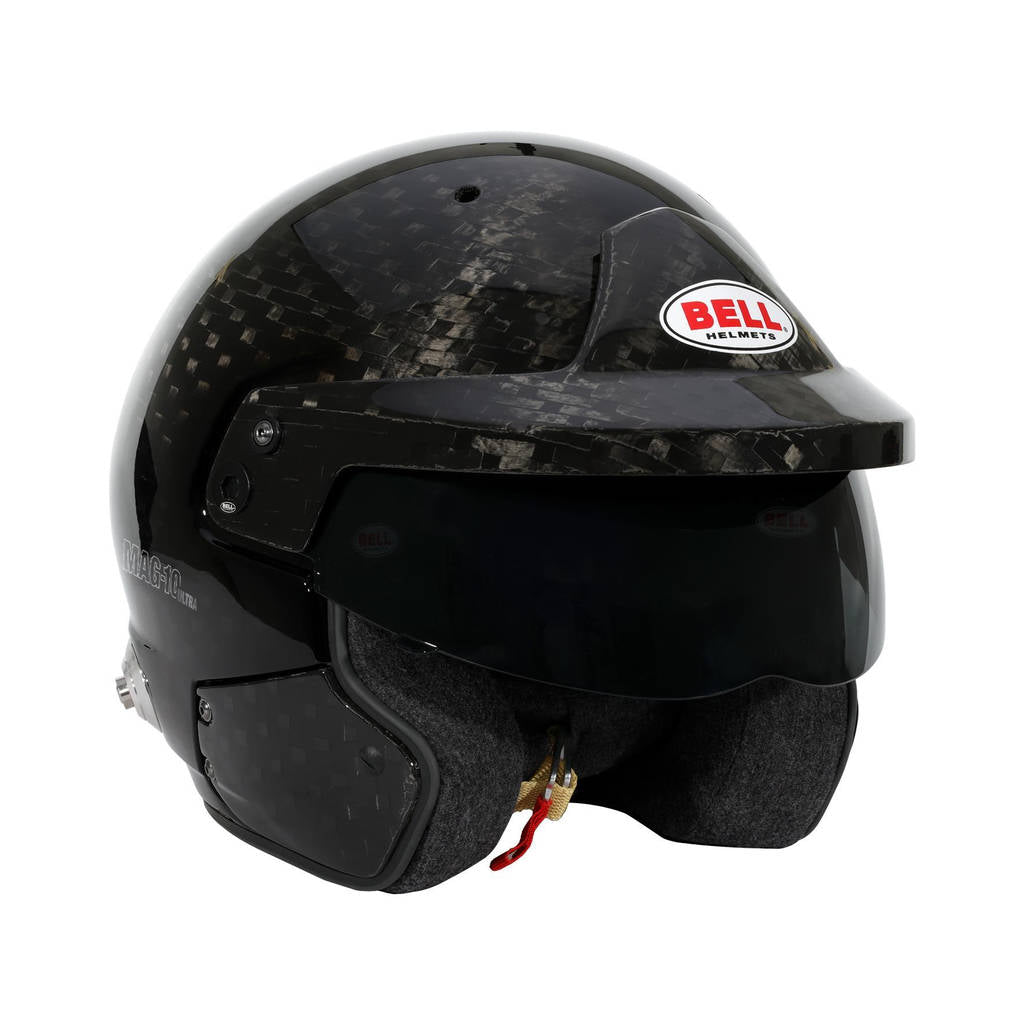 BELL 1245216 Open-Face Helmet MAG-10 Carbon HANS, FIA 8859-2024 / SA2020, Size 57 (7 1/8) Photo-5