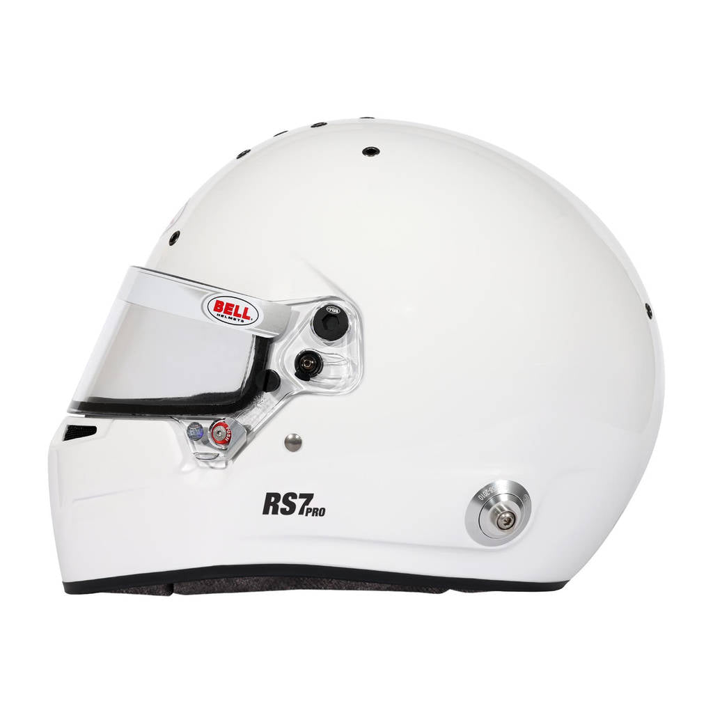 BELL 1310B48 Full-Face Helmet RS7 Pro HANS, Matte Black, FIA 8859-2024 / SA2020, Size 59 (7 3/8) Photo-13