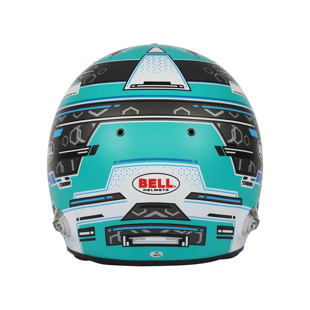 BELL 1310B79 Full-Face Helmet RS7 Pro Stamina HANS, Anthracite / Red, FIA 8859-2024 / SA2020, Size 61+ (7 5/8+) Photo-1