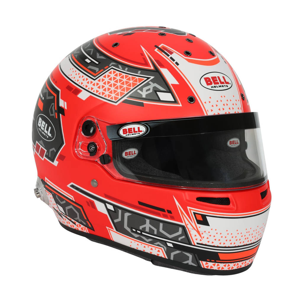BELL 1310B87 Full-Face Helmet RS7 Pro Stamina HANS, Anthracite / Aquamarine, FIA 8859-2024 / SA2020, Size 60 (7 1/2) Photo-10