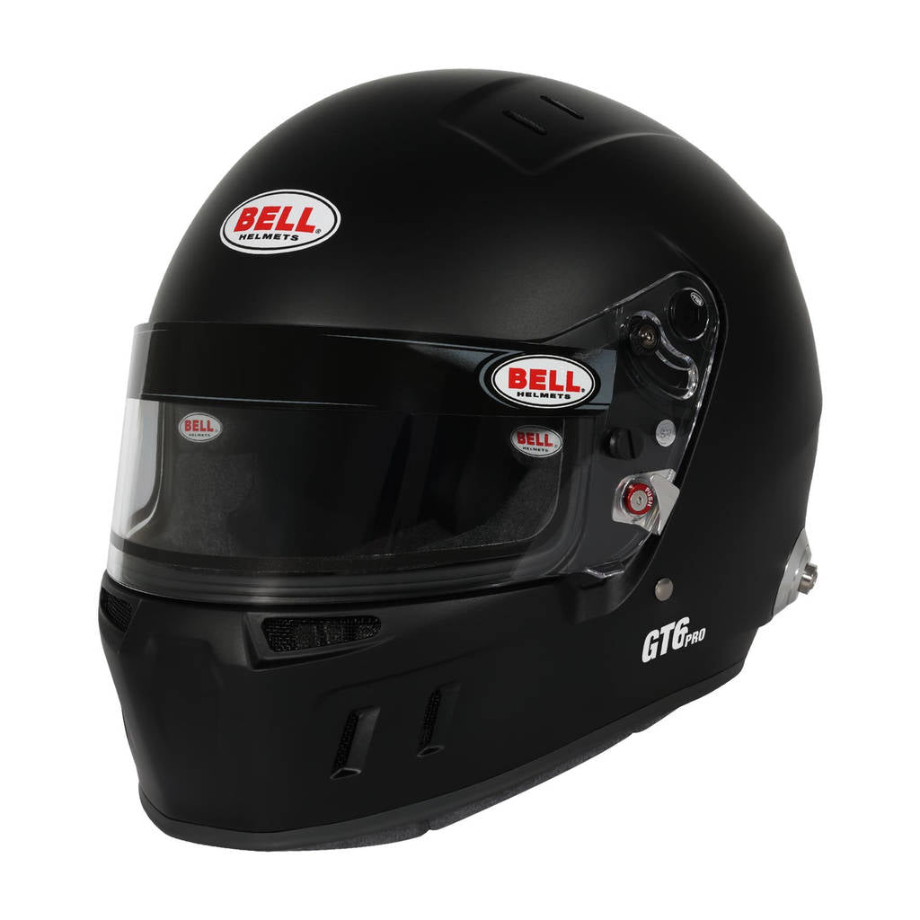 BELL 1341151 Full-Face Helmet GT6 Pro HANS, Matte Black, FIA 8859-2024 / SA2020, Size 3XL (65-66) Photo-6