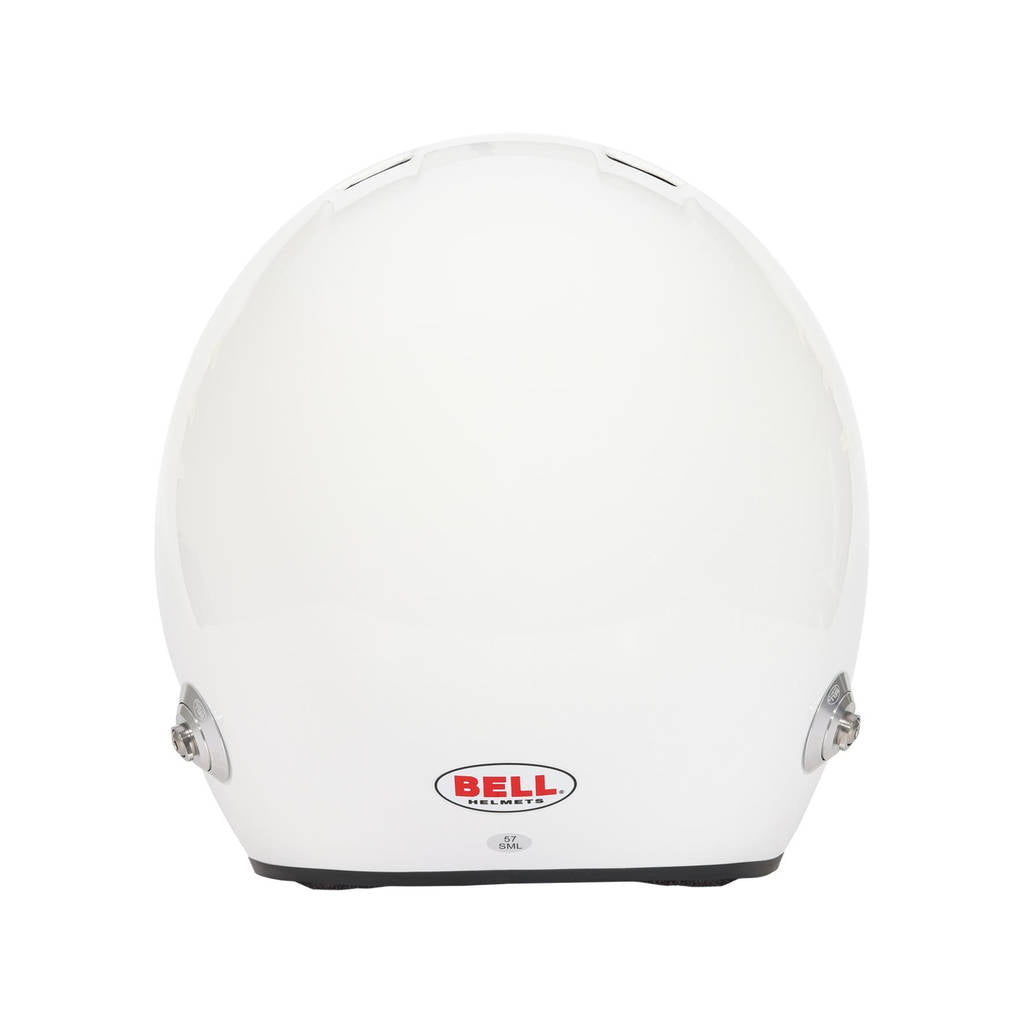 BELL 1426083 Open-Face Helmet MAG-1 HANS, White, FIA 8859-2024, Size L (60-61) Photo-4