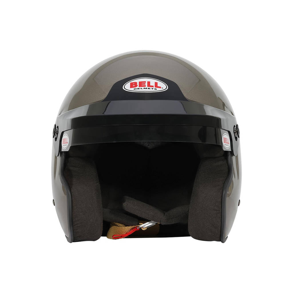 BELL 1435A73 Open-Face Helmet MAG, Titanium Silver, FIA 8859-2024, Size L (60-61) Photo-12