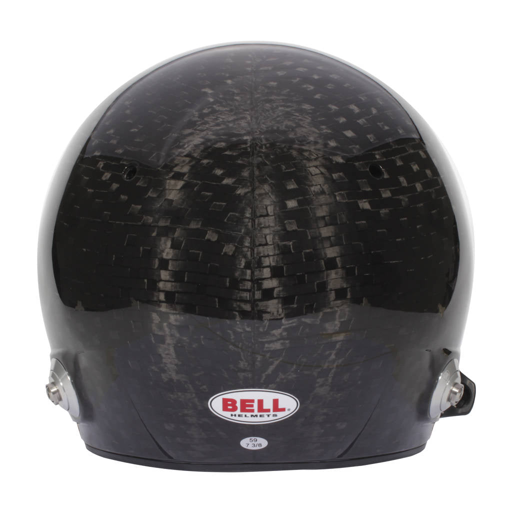 BELL 1245288 Open-Face Helmet MAG-10 Rally WW Carbon HANS, FIA 8859-2024 / SA2020, Size 59 (7 3/8) Photo-3