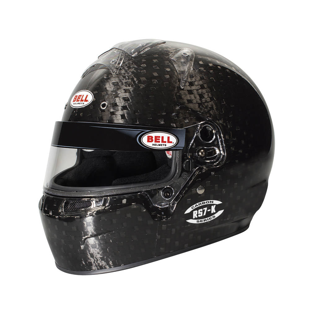 BELL 1204B11 Karting Helmet RS7-K Carbon, FIA 8878-2024 / K2020, Size 61 (7 5/8) Photo-0