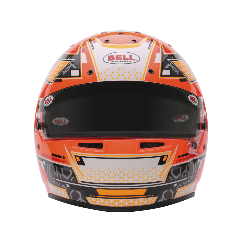 BELL 1310C01 Karting Helmet RS7-K Stamina, Anthracite / Yellow, FIA 8878-2024 / K2020, Size S (57 -58) Photo-8