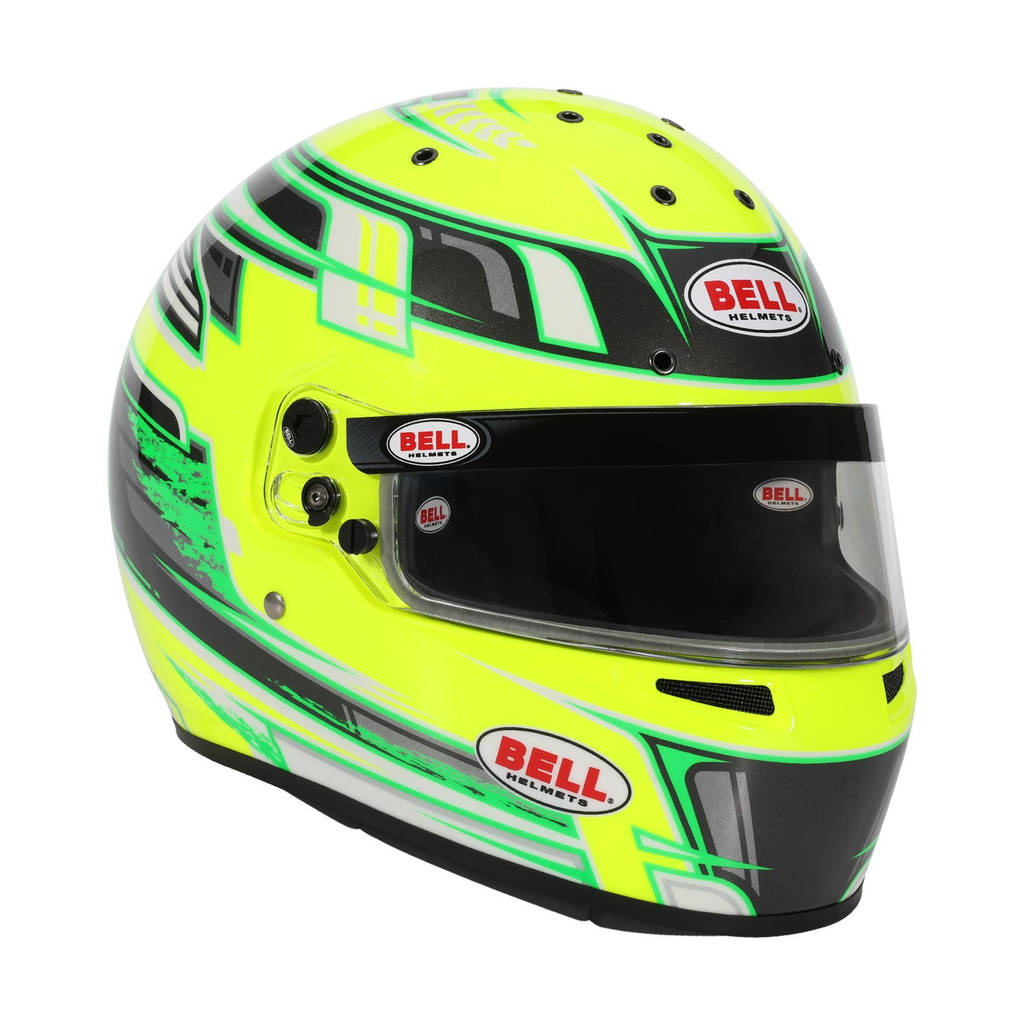 BELL 1311182 Karting Helmet KC7-CMR Champion, Anthracite / Red, CMR2016, Size 55 (6 7/8) Photo-18