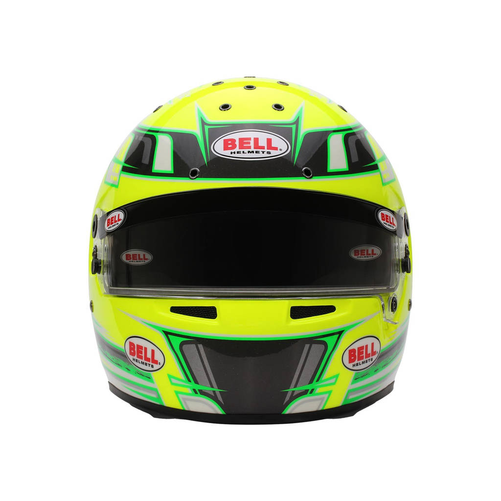BELL 1311204 Karting Helmet KC7-CMR Champion, Anthracite / Yellow, CMR2016, Size 57 (7 1/8) Photo-14