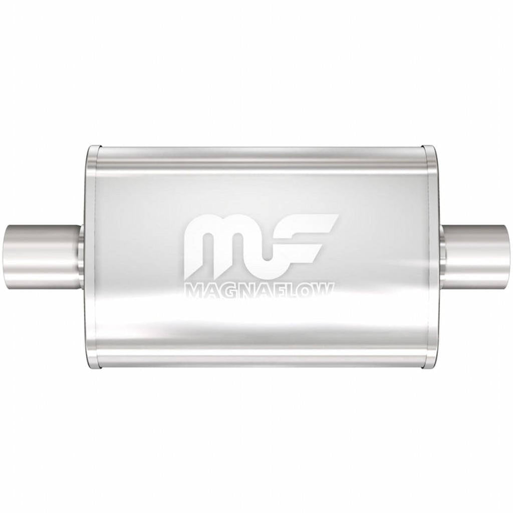 MAGNAFLOW 11249 Straight-Through Performance Muffler (3 inch Center / Center, Body 4x18x9) Photo-0