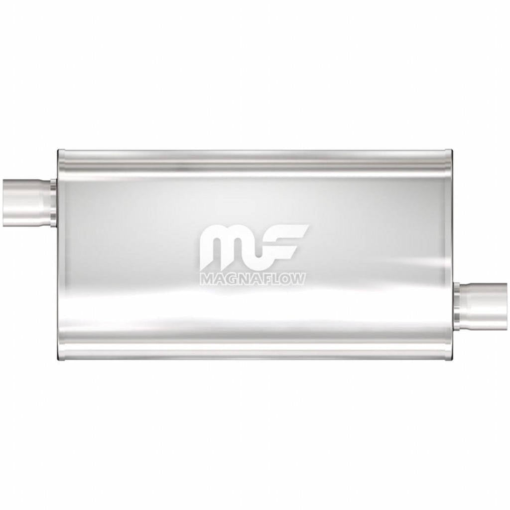 MAGNAFLOW 12577 Straight-Through Performance Muffler (2.5 inch Offset / Offset, Body 5x22x11) Photo-0