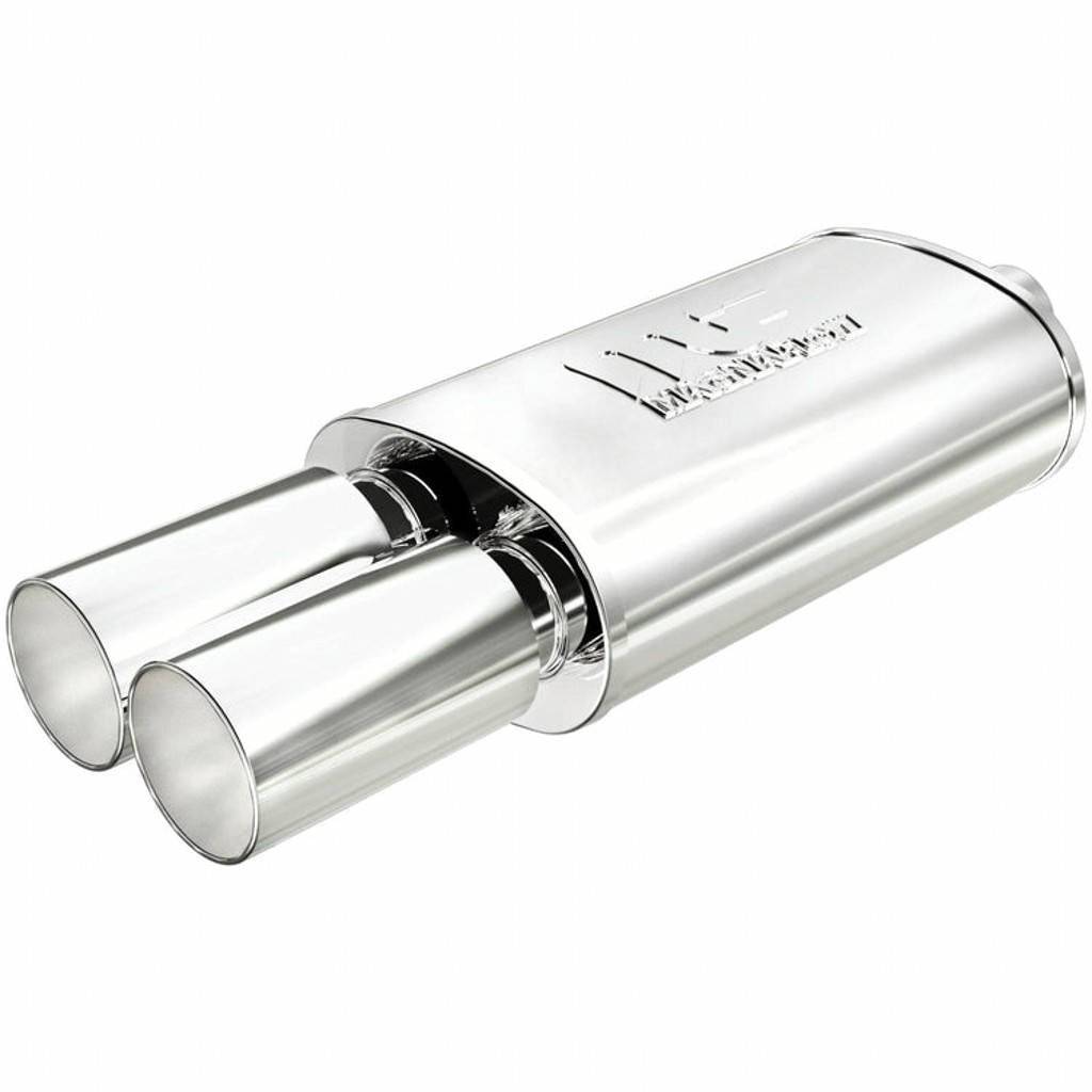 MAGNAFLOW 14816 Straight-Through Performance Muffler (2.25 / 3.5 inch Center / Dual, Body 5x14x8) Photo-0