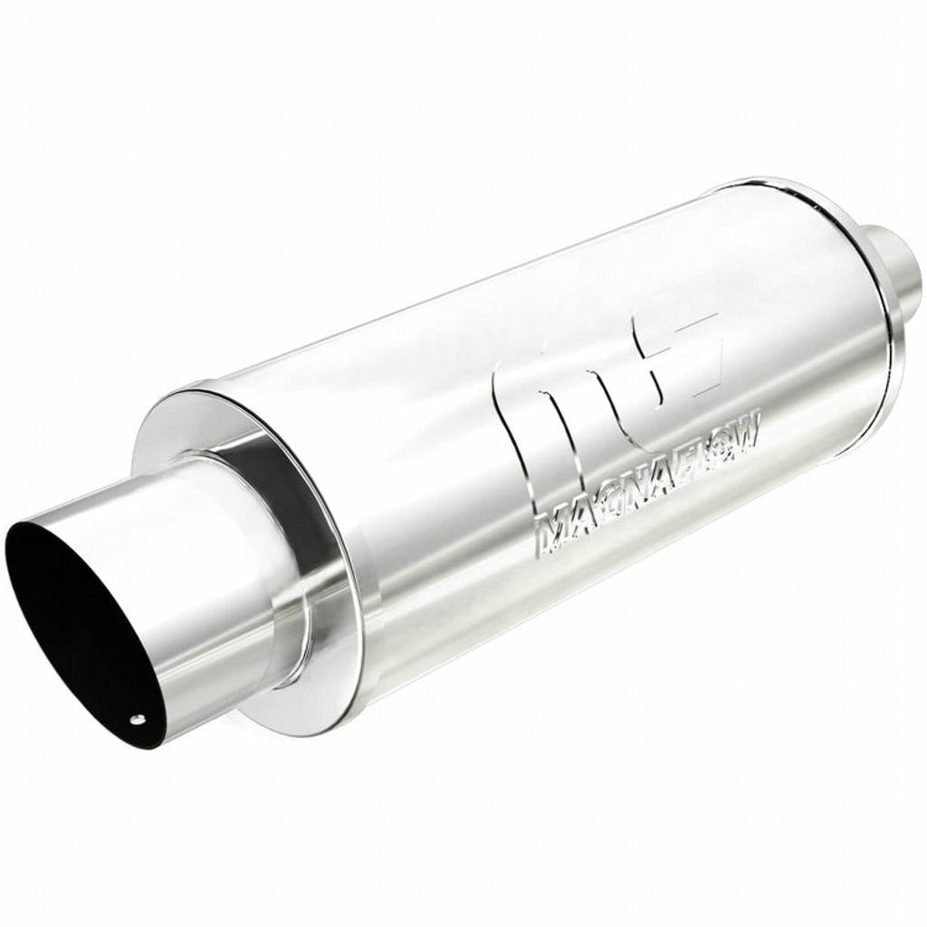 MAGNAFLOW 14821 Straight-Through Performance Muffler (2.25 / 4 inch Center / Center, Body 6x14x6) Photo-0