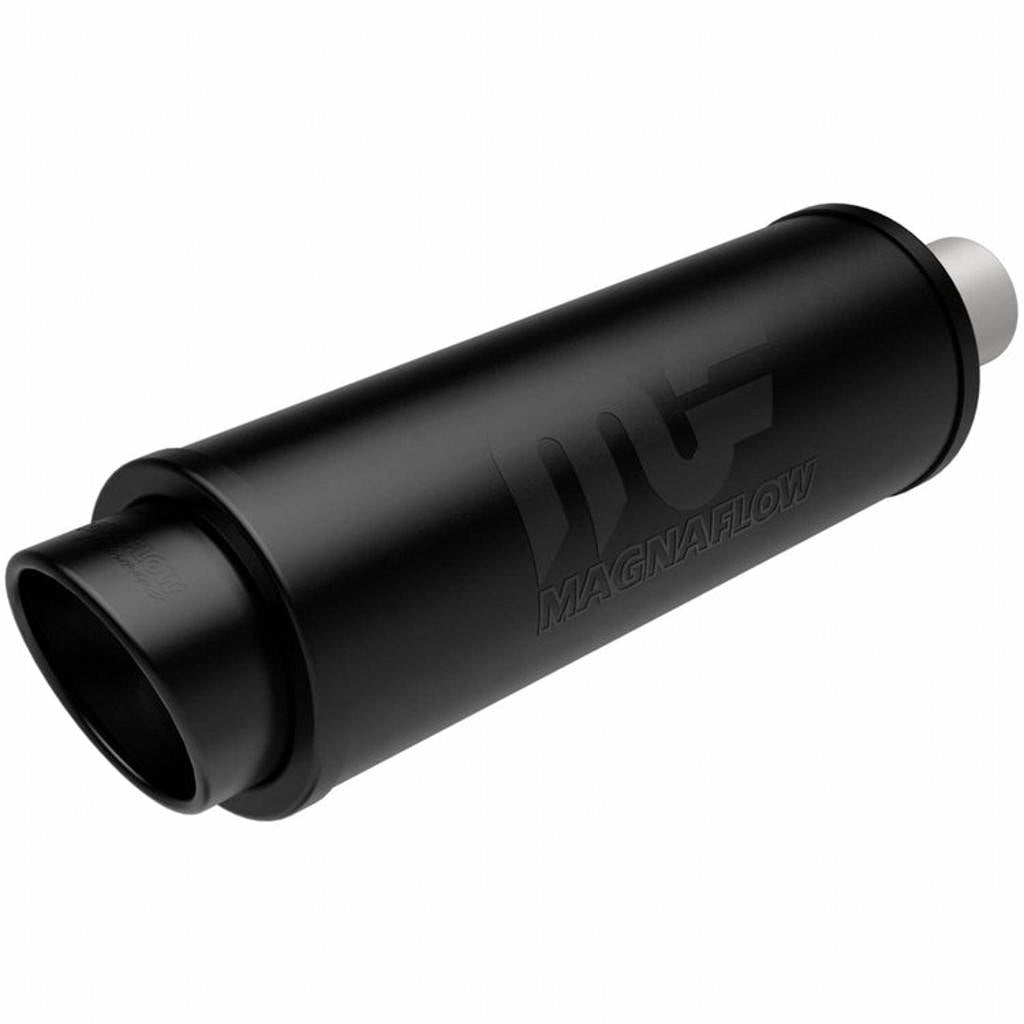 MAGNAFLOW 14869 Exhaust Muffler W/Tip Mag Blk 14x5x5 2.25/4 Photo-0