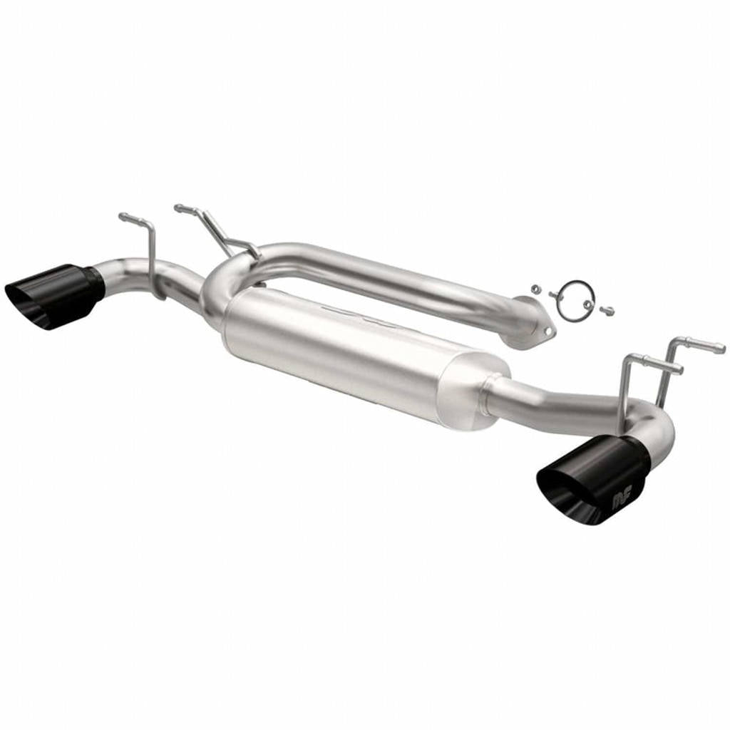 MAGNAFLOW 19459 Exhaust Muffler Street Series Black Chrome for MAZDA 3 2019-2024 Photo-0