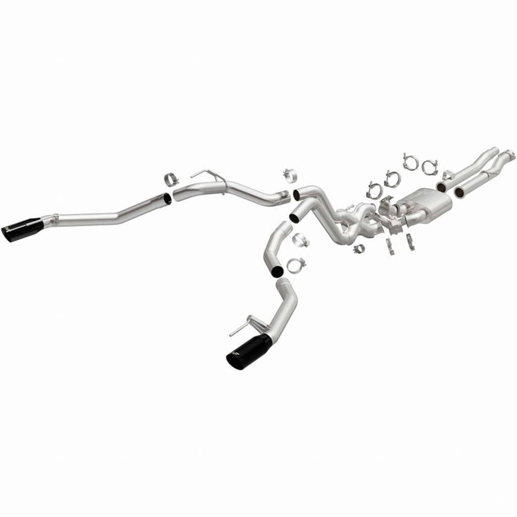 MAGNAFLOW 19637 Exhaust System Competition Series Black Chrome for FORD Ranger Raptor 2024- Photo-0