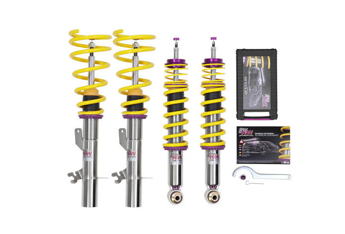KW 3528000U Coilover Kit INOX V3 AUDI A3; (8V) Photo-0