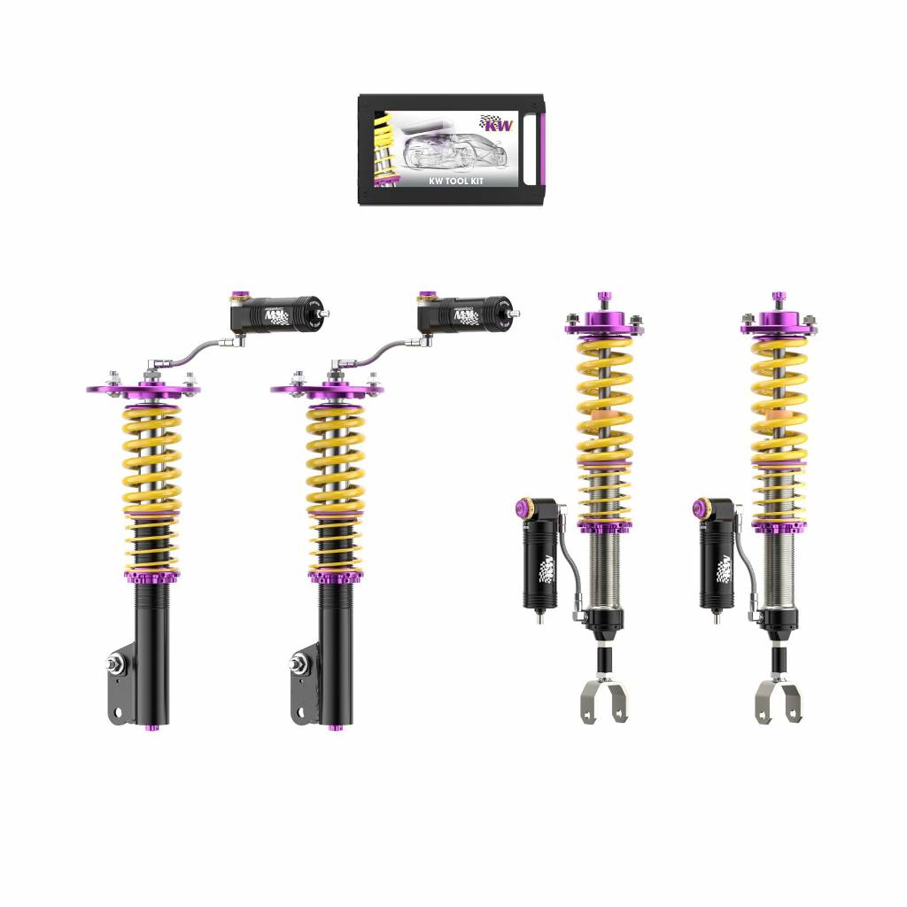 KW 39765806 MITSUBISHI EVO 7/8/9 KW Competition 3-way Coilover Kit (ring racing) Photo-0