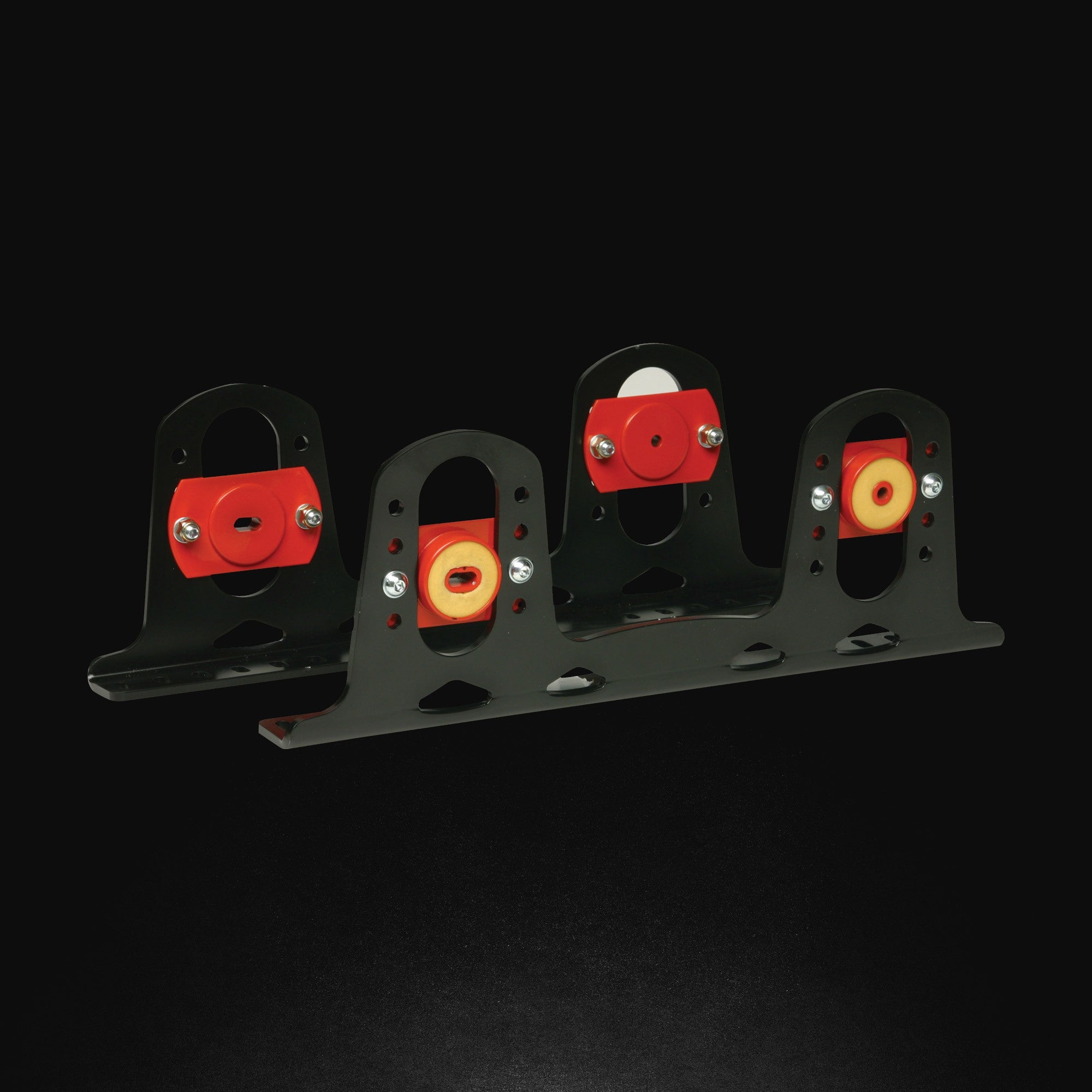 OMP HC0-0830 (HC/830) Mounting frames (brackets) (FIA) HC/830 (damper), aluminium, black Photo-0