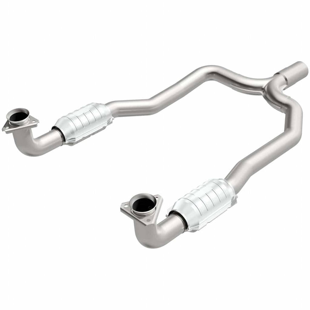 MAGNAFLOW 93487 Catalytic Converter Direct-Fit Standard Grade for CHEVROLET Corvette 1986-1991 Photo-0