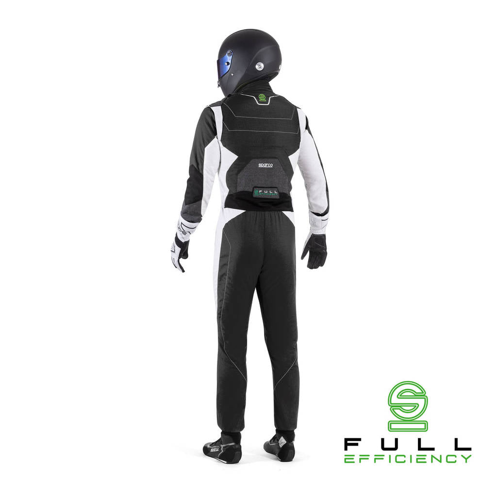 SPARCO BRS0005B0K06048 Racing Suit X-Light Full Efficiency, Black / White, Size 48 Photo-1