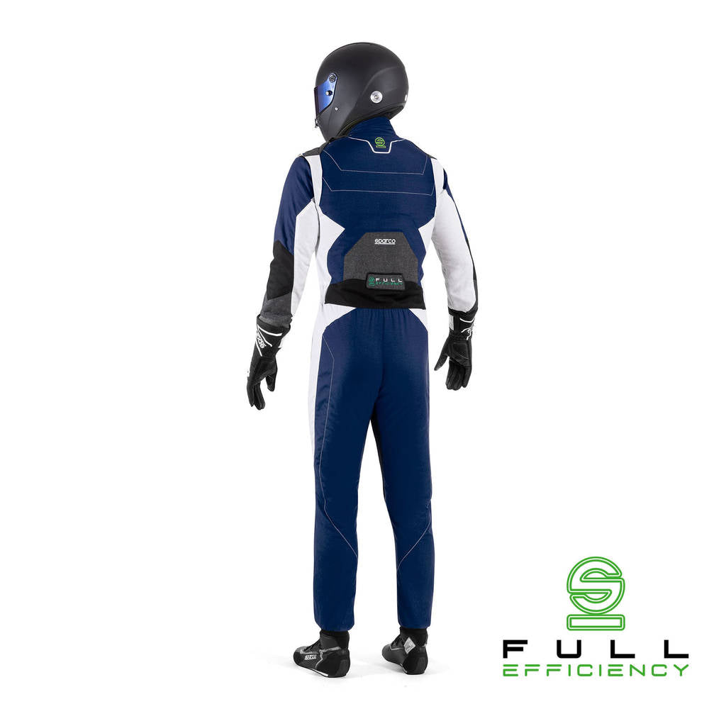 SPARCO BRS0005B0N06052 Racing Suit X-Light Full Efficiency, Blue / White, Size 52 Photo-1