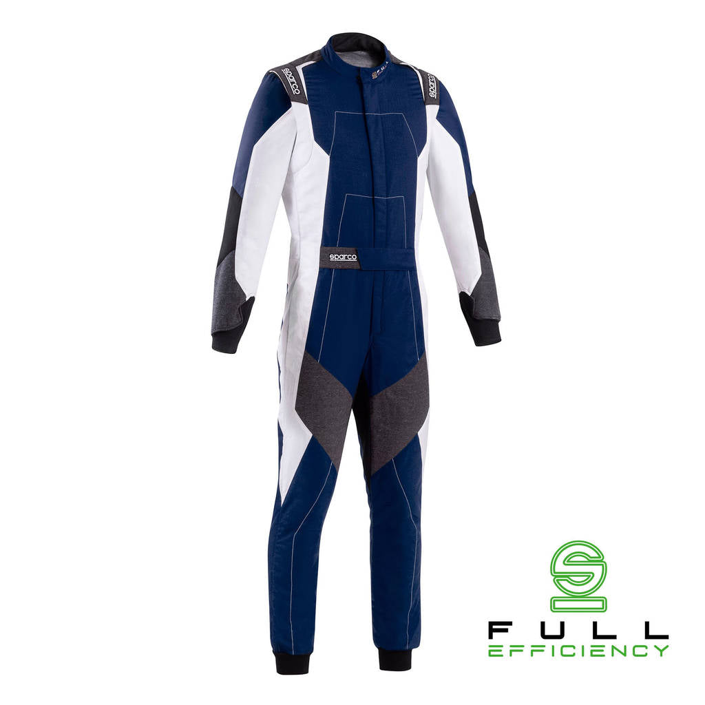 SPARCO BRS0005B0N06060 Racing Suit X-Light Full Efficiency, Blue / White, Size 60 Photo-2