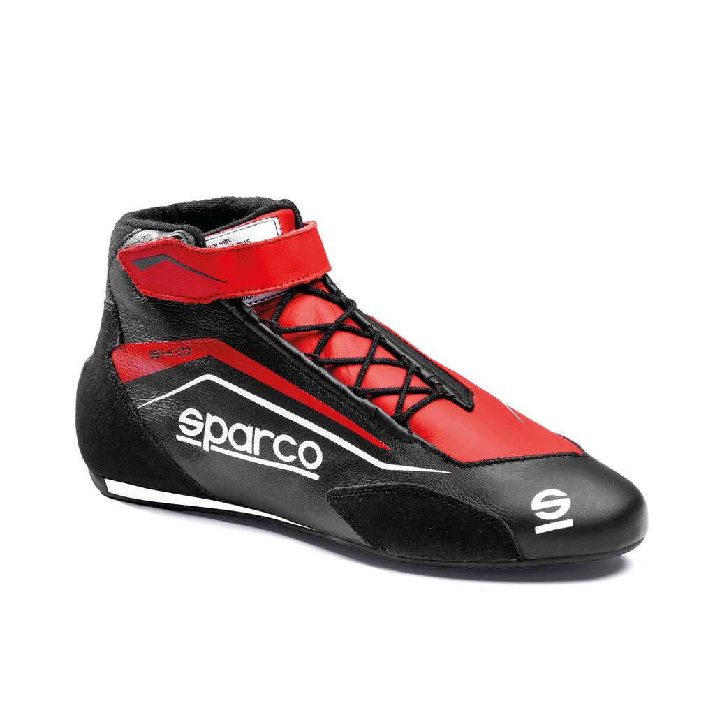 SPARCO BRB0004B0K12043 Racing Shoes Skid, Black / Red, Size 43 Photo-1