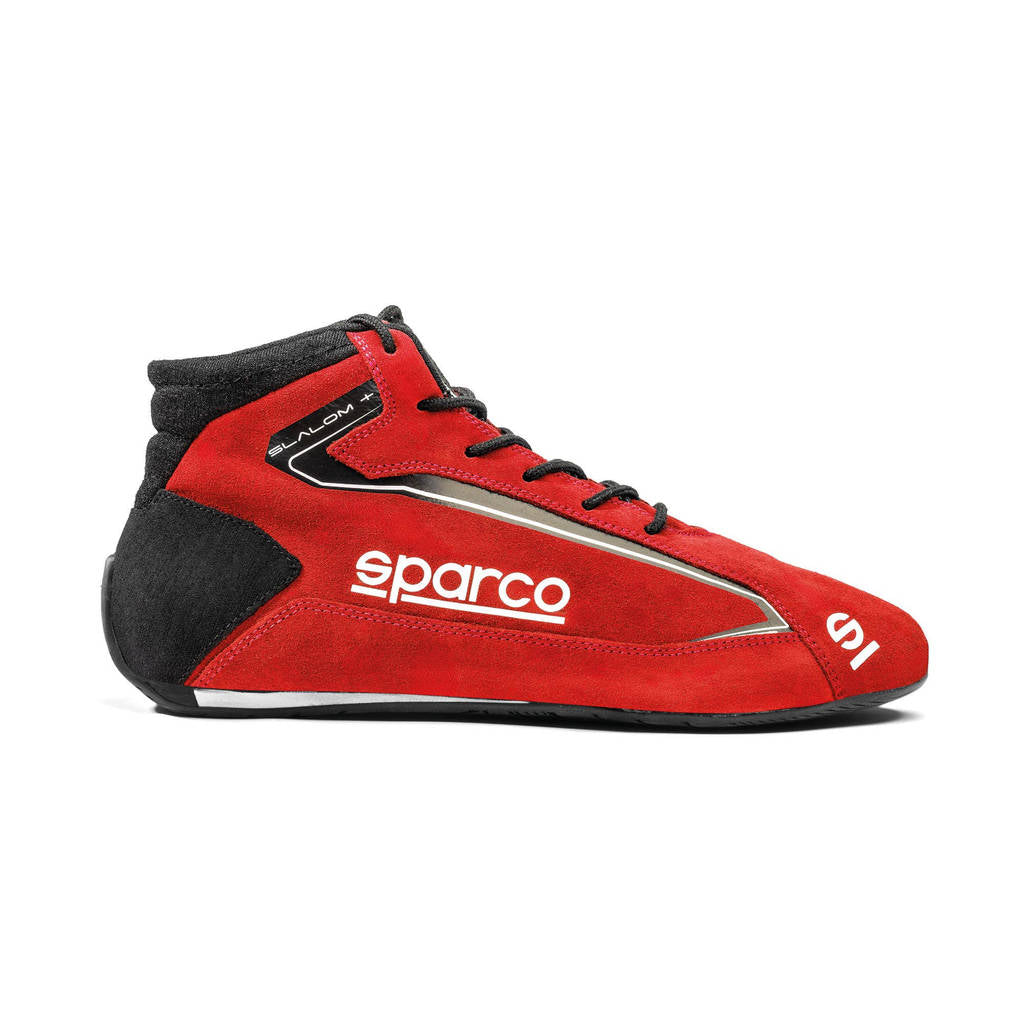 SPARCO BRB0001B0R01046 Racing Shoes Slalom+, Red, Size 46 Photo-0
