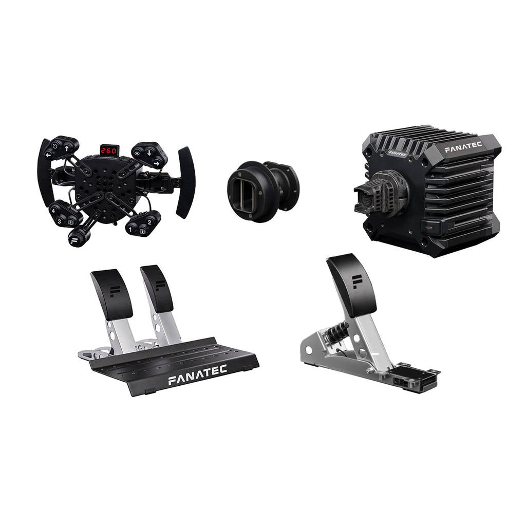 SPARCO BGA0001B0 Driving Simulator Fanatec Sim Kit Pro (Hub+QR2, SCL DD, Pedals, Load Cell) Photo-0