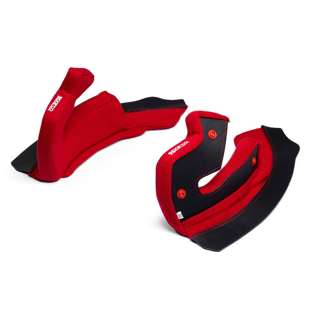 SPARCO BRA0018B0R0100M Cheek Padding Stealth RF, Red, Size M Photo-0