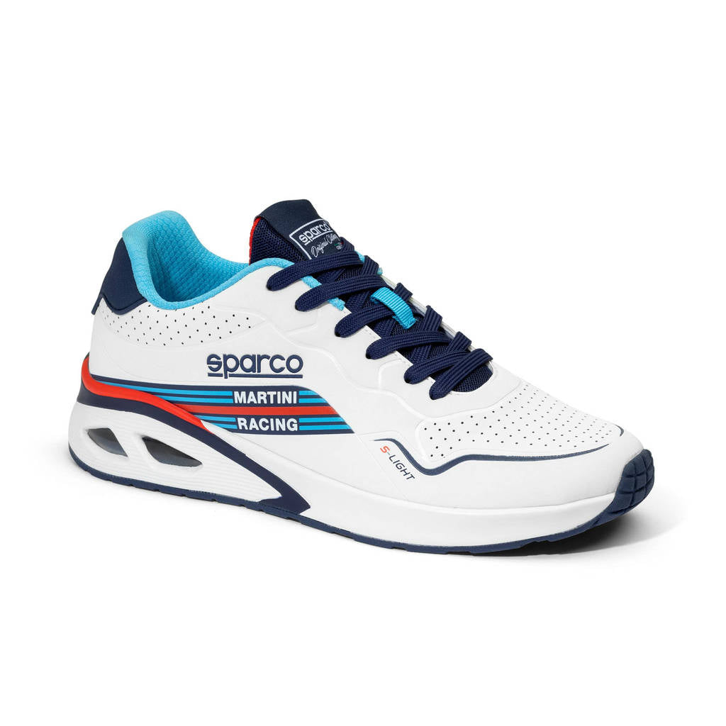 SPARCO BMB0002D0W18042 Sneakers S-Light Martini Racing, White / Navy Blue, Size 42 Photo-0