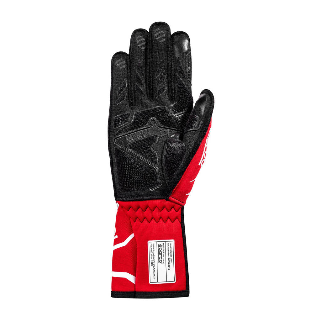 SPARCO BRG0001B0R27013 Racing Gloves Tide+, Red / Black, Size 13 Photo-1