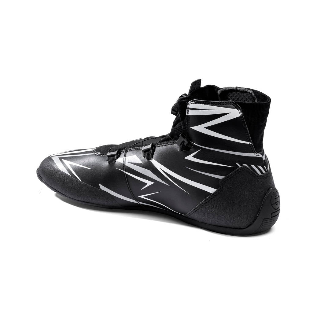 SPARCO BKB0002B0K06039 Karting Shoes K-Rapid Rotor, Black / White, Size 39 Photo-2