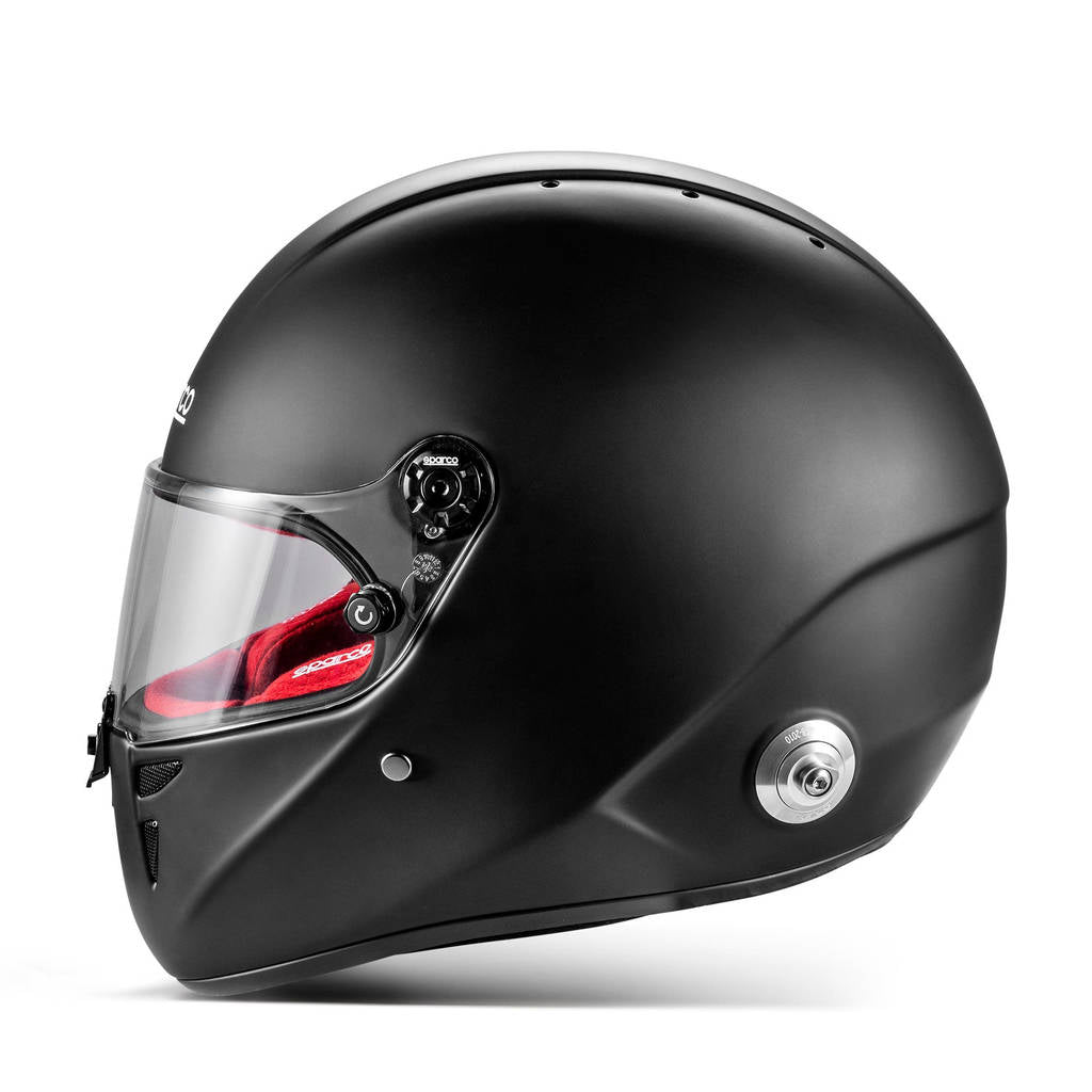 SPARCO BRH0007B0K120XL Full-Face Helmet Stealth RF 8859-2024, Black / Red, Size XL Photo-2