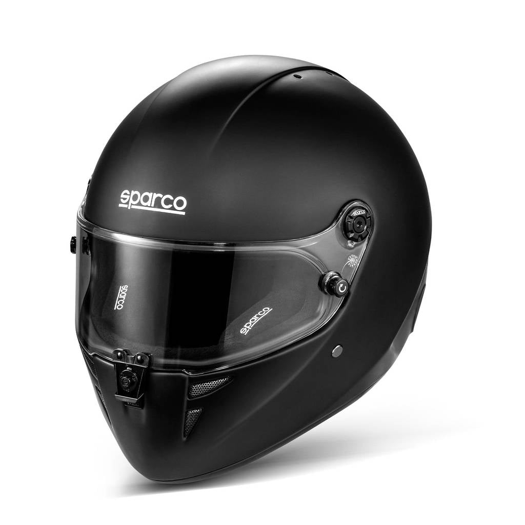 SPARCO BKH0001B0K010XS Karting Helmet Stealth KF 8878-2024, Black, Size XS Photo-0