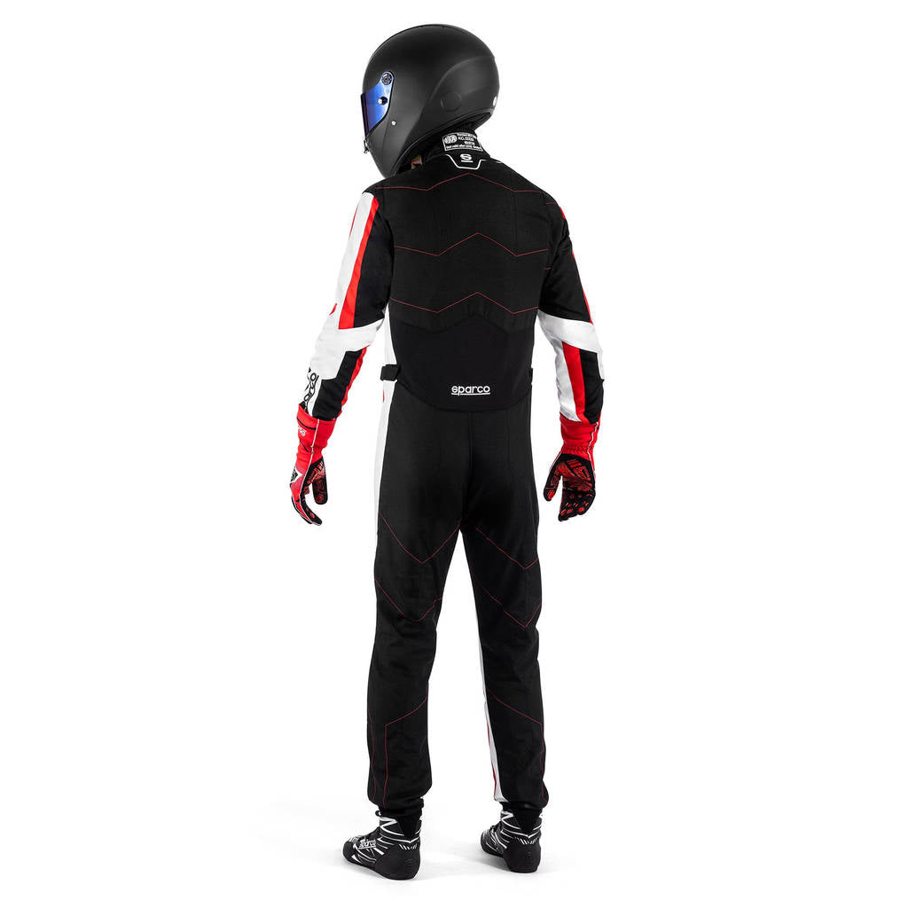SPARCO BKS0011B0K122XL Karting Suit Kerb Advanced, Black / Red, Size 2XL Photo-2