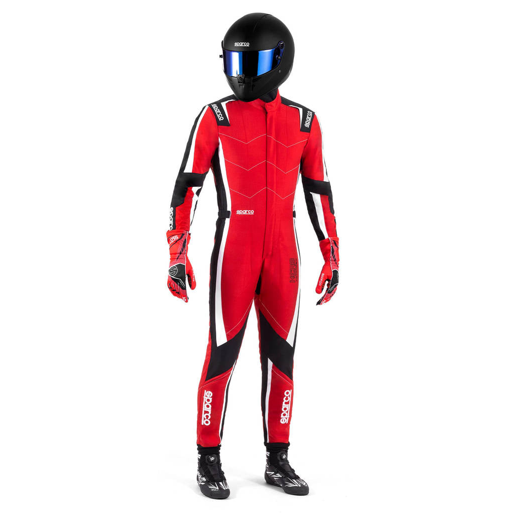 SPARCO BKS0011B0R270XS Karting Suit Kerb Advanced, Red / Black, Size XS Photo-1