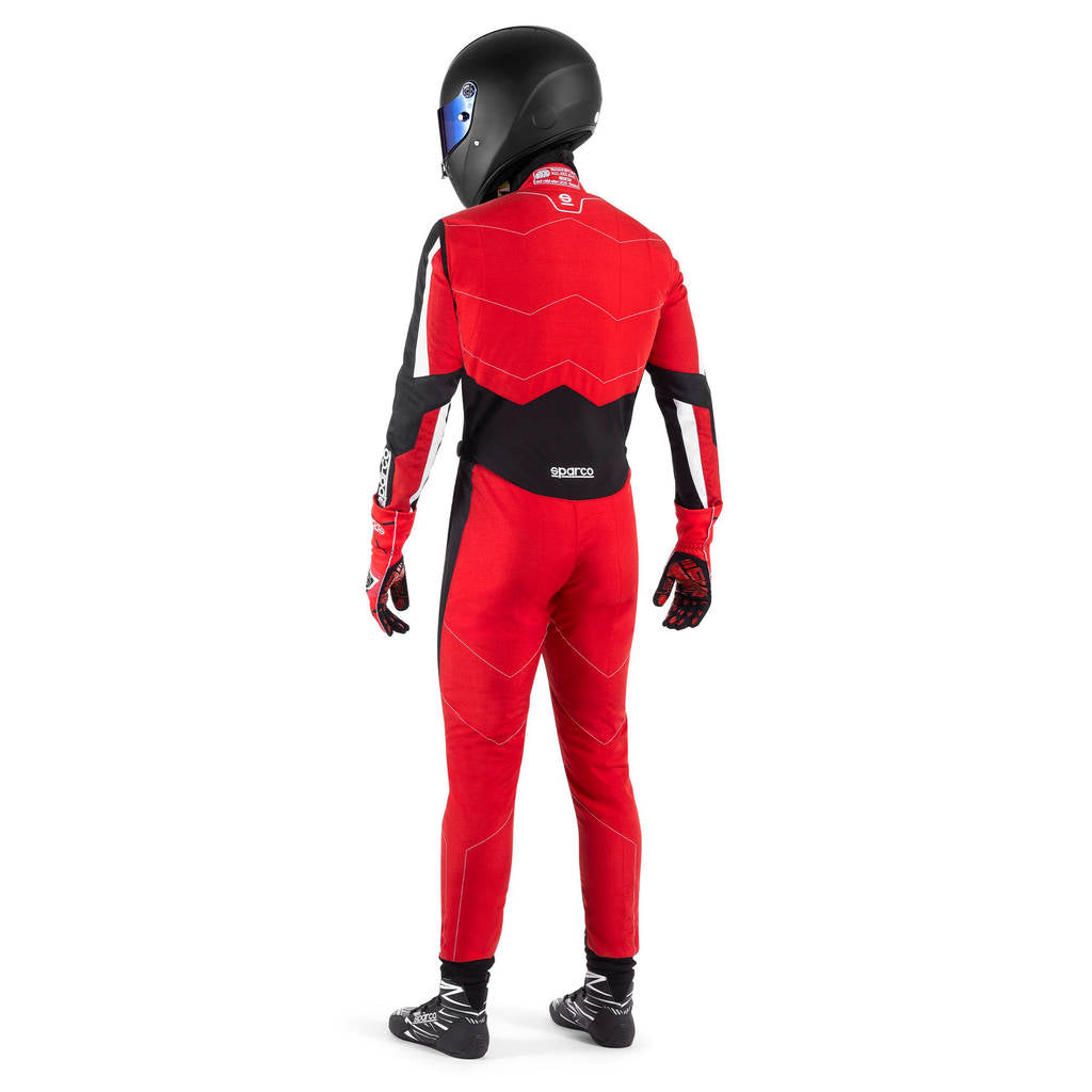 SPARCO BKS0011B0R2700L Karting Suit Kerb Advanced, Red / Black, Size L Photo-2