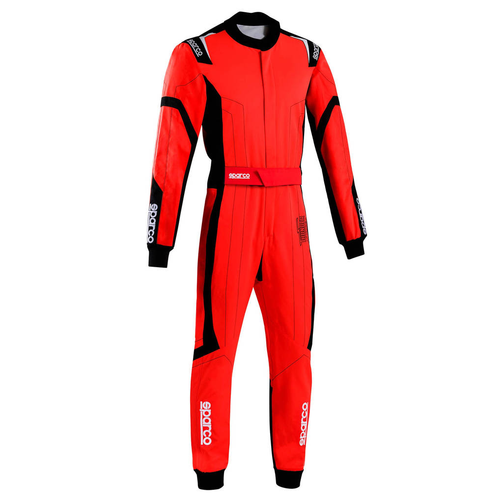 SPARCO BKS0010B0R270XS Karting Suit Thunder Advanced, Red / Black, Size XS Photo-1
