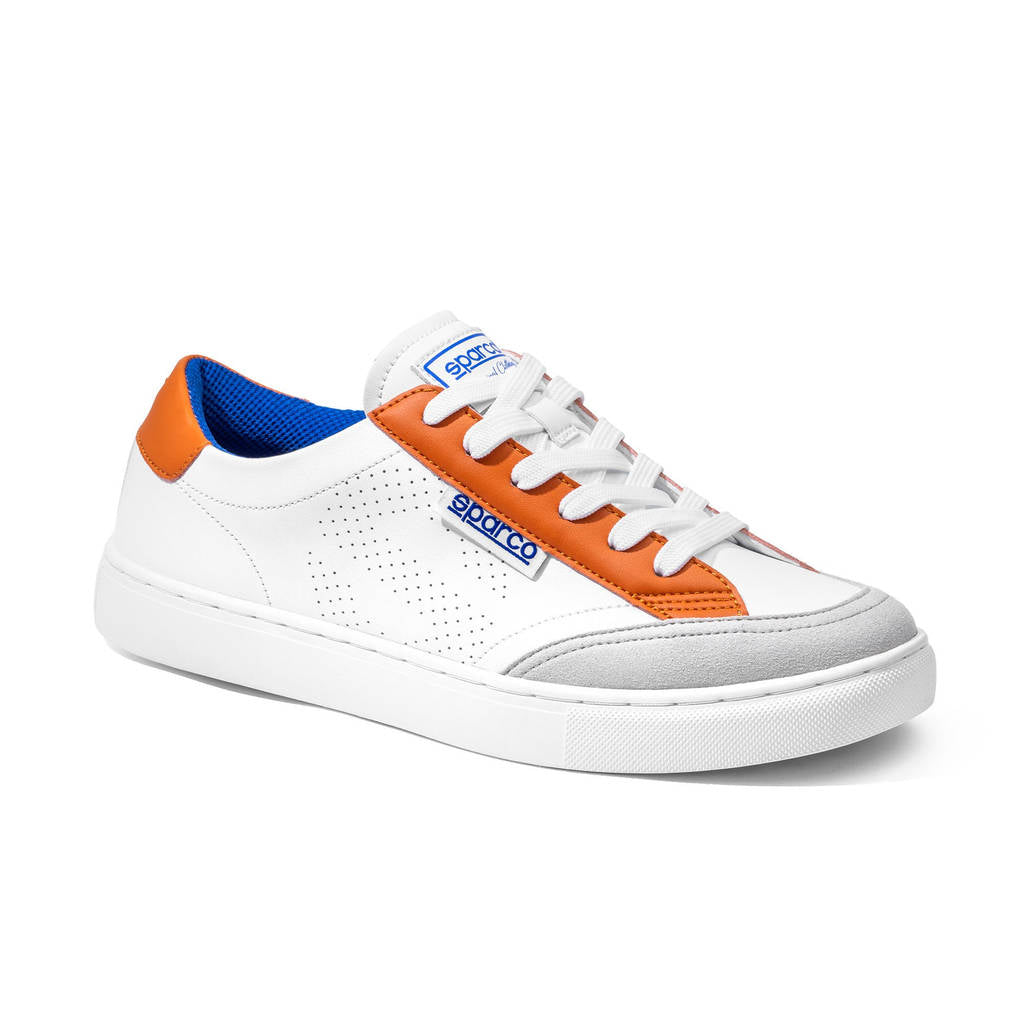 SPARCO 0012B336BIAR Sneakers S-Time, White / Orange, Size 36 Photo-0