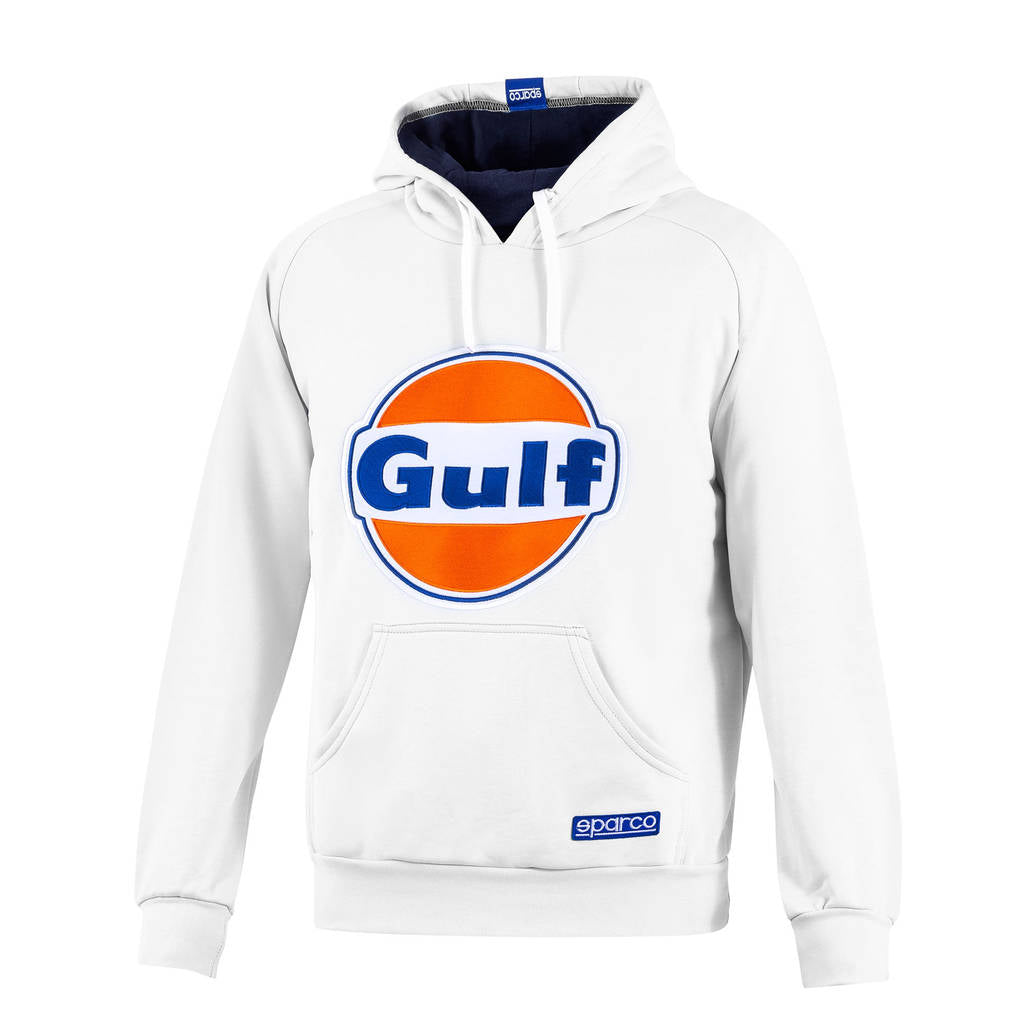SPARCO BMF0012S0W0100S Hoodie Gulf, White, Size S Photo-0
