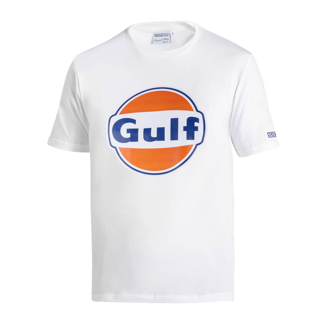 SPARCO BML0006S0W0100S T-Shirt Gulf, White, Size S Photo-0