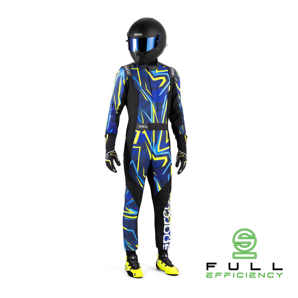 SPARCO BRS0007B0Z05064 Racing Suit R582 X-Light FE Infinity, Size 64 Photo-0