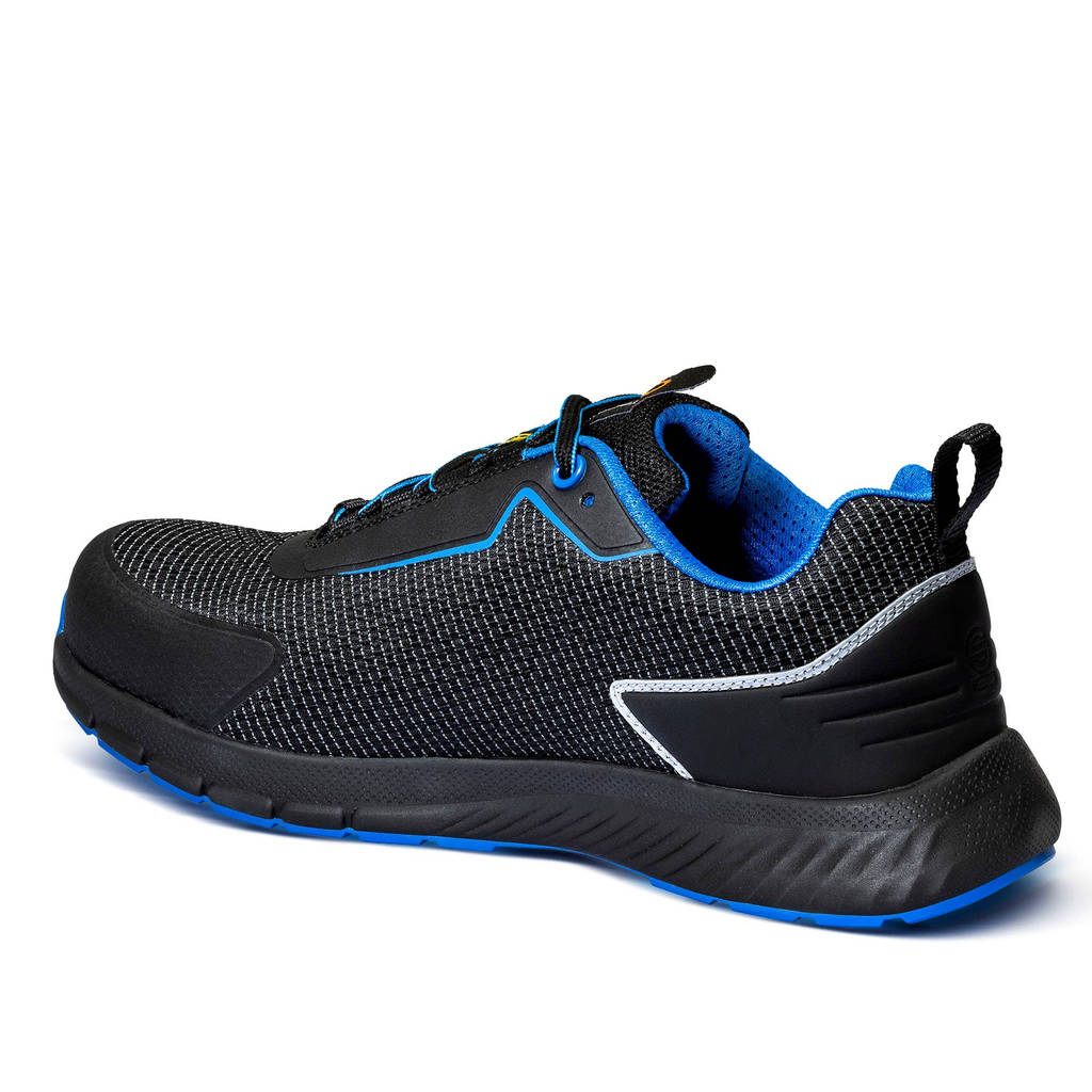 SPARCO BTB0002B0K05044 Shoes Traction Suzuka, Black / Light Blue, Size 44 Photo-2