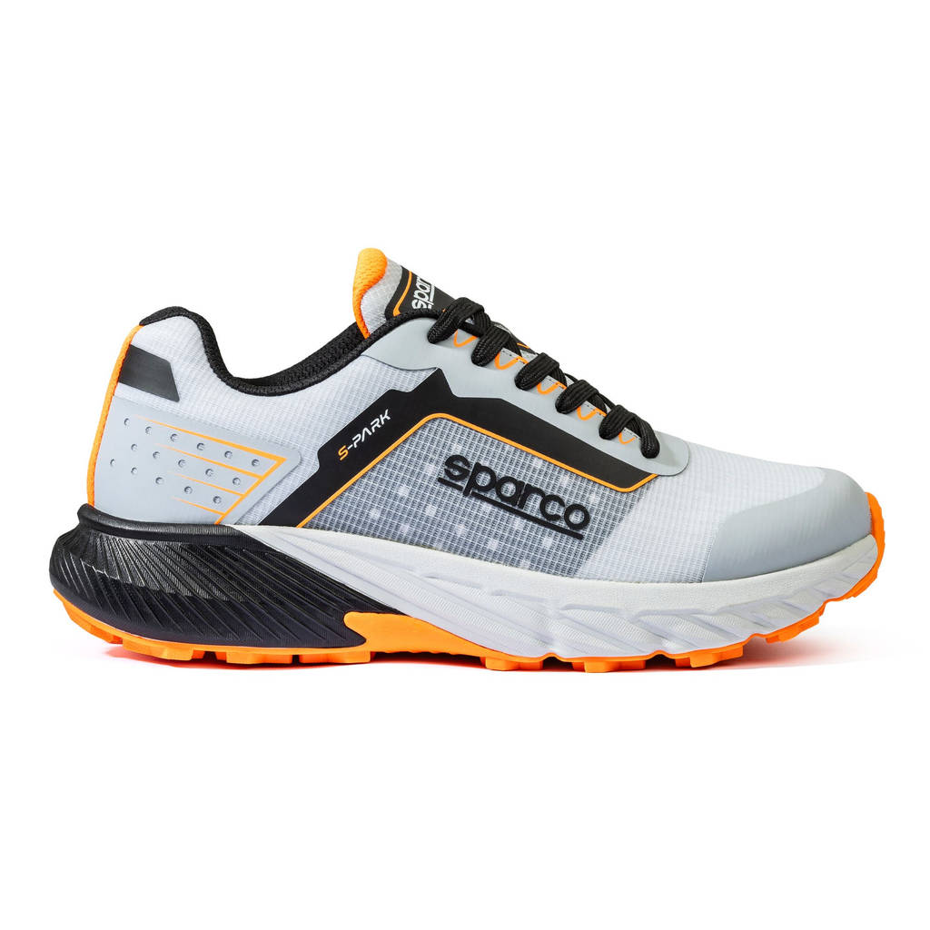 SPARCO BTB0007B0E43038 Mechanics Shoes S-Park Salou, Silver / Black, Size 38 Photo-3