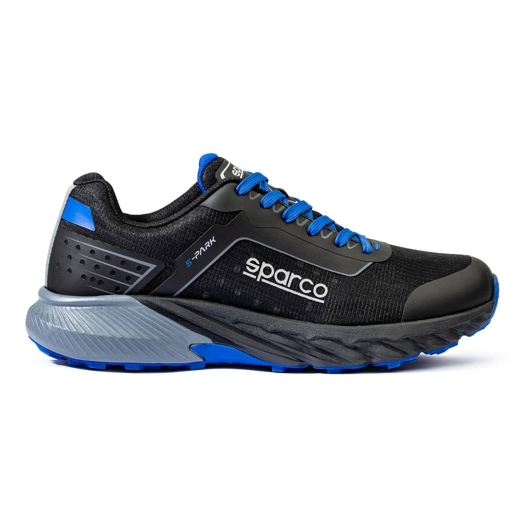 SPARCO BTB0007B0K05040 Mechanics Shoes S-Park Gap, Black / Light Blue, Size 40 Photo-3