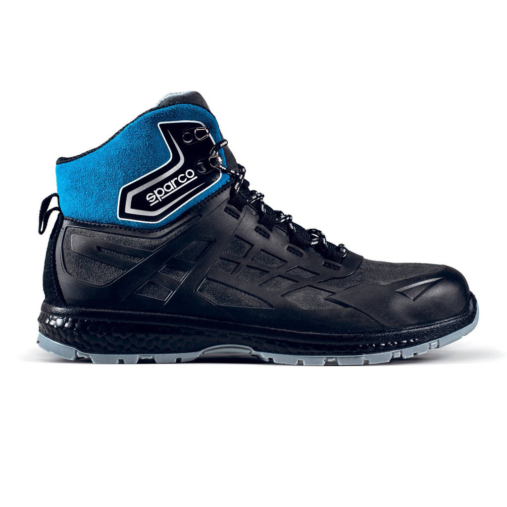 SPARCO BTB0009B0K05047 Shoes Arctic S7S SR FO, Black / Light Blue, Size 47 Photo-0